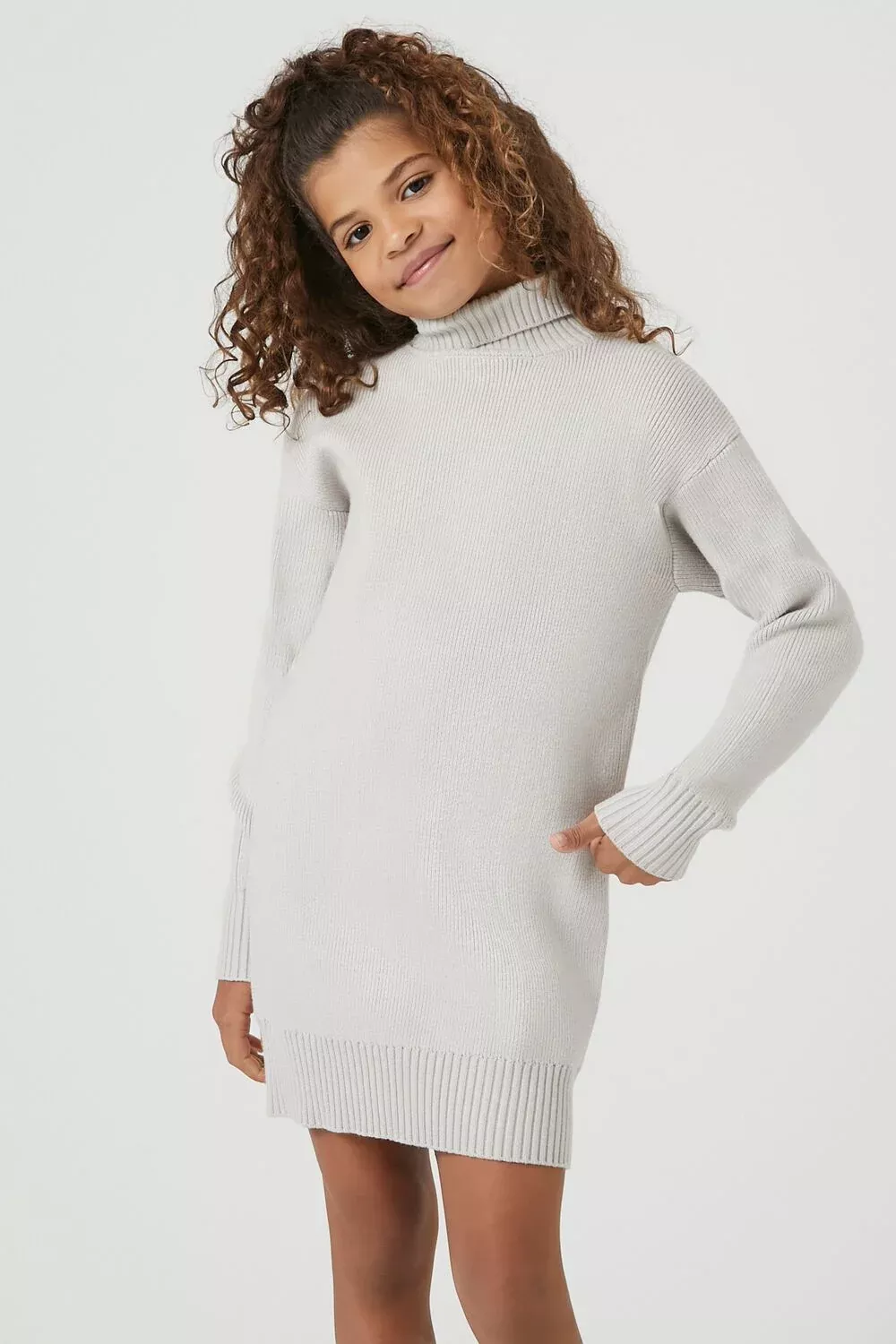 Girls Turtleneck Sweater Dress (Kids)