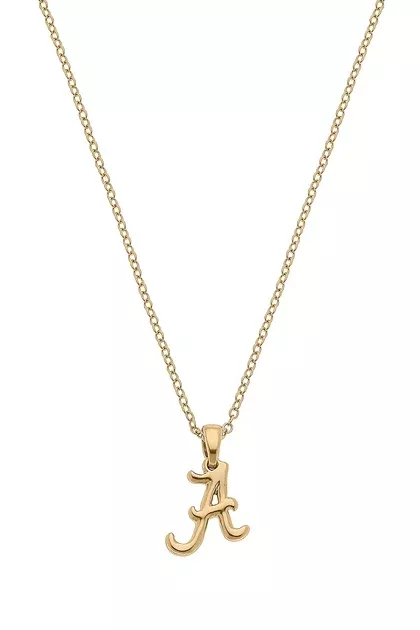 "A" Pendant Necklace - FINAL SALE